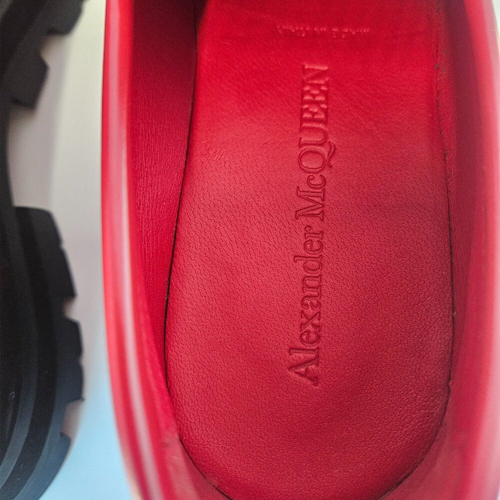 Alexander McQueen Leather Wander Loafers - Picture 8 of 9